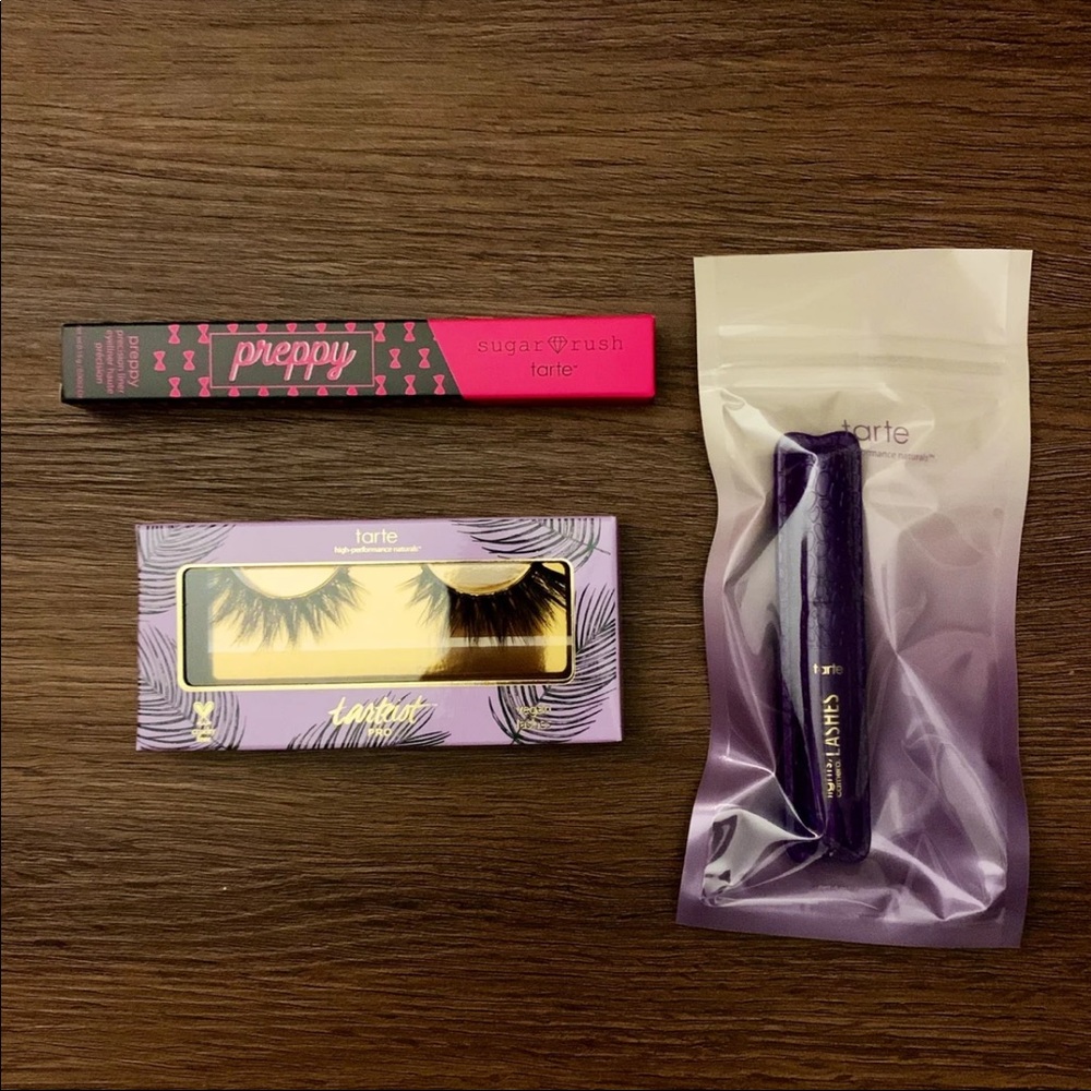 ❌SOLD❌Tarte Mascara, Eyeliner, Lashes Set